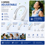 Portable Neck Fan – Hands-Free Wearable Cooling Fan