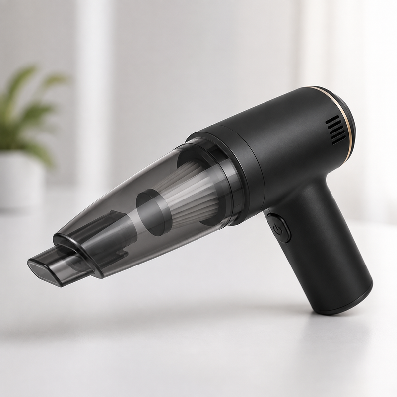 Mini Portable Vacuum Cleaner – Cordless Handheld Dust & Crumb Cleaner