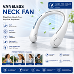 Portable Neck Fan – Hands-Free Wearable Cooling Fan