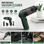 Mini Portable Vacuum Cleaner – Cordless Handheld Dust & Crumb Cleaner